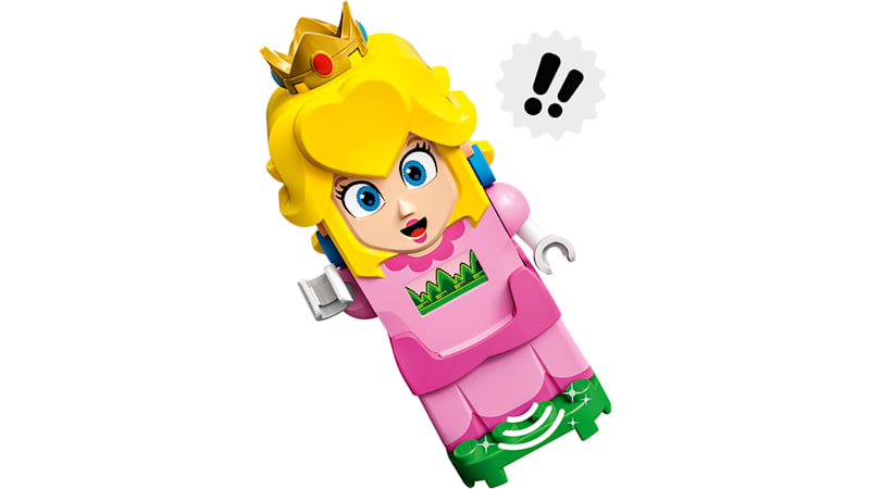 Super mario sales lego peach